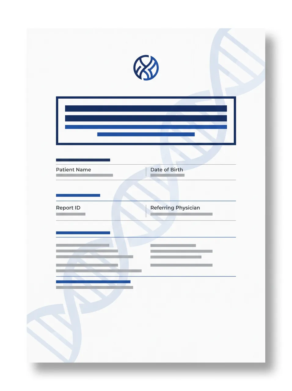 Branded cover — Labrynix PGx report