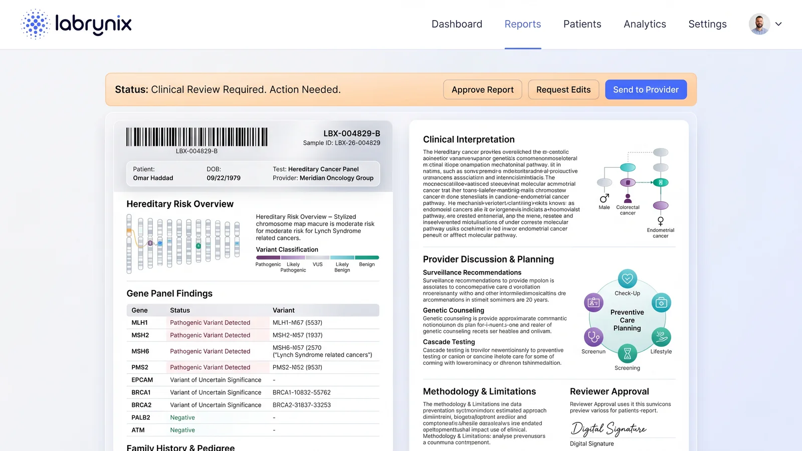 Genetic Testing Labs illustration