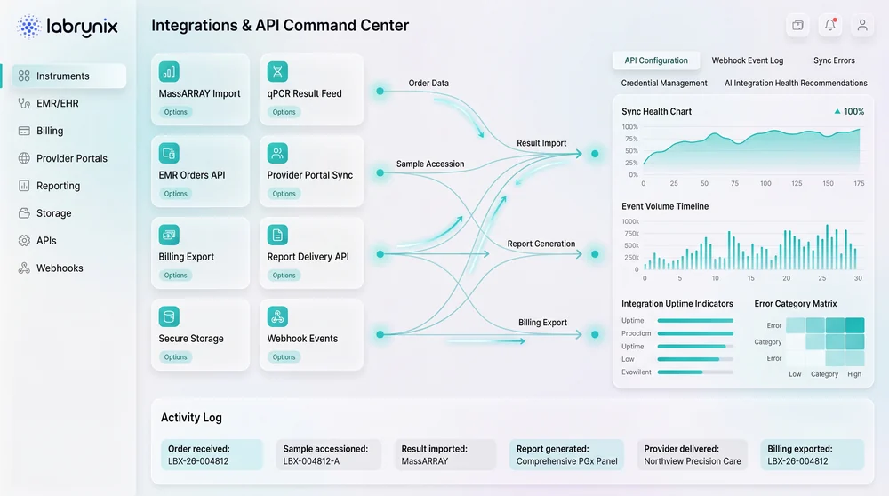 Lab Integrations in Labrynix